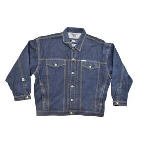 GSL Blue Cotton Bomber Jacket Men 2XL Trucker Outdoor Expedition Pro Cotton